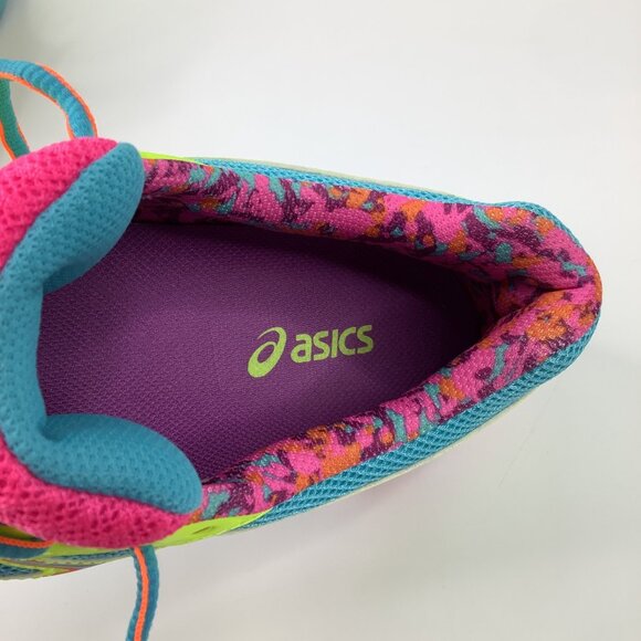 Asics Gel-Frantic 7 Women's Size 11 Running Shoes Neon Multicolor T3A6Q - Picture 11 of 13